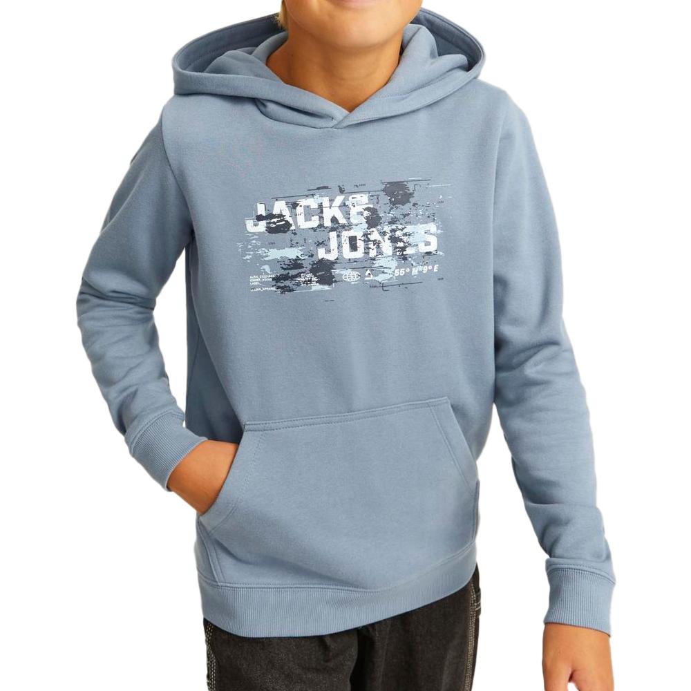 Sweat Bleu Garçon Jack & Jones Cooutdoor pas cher