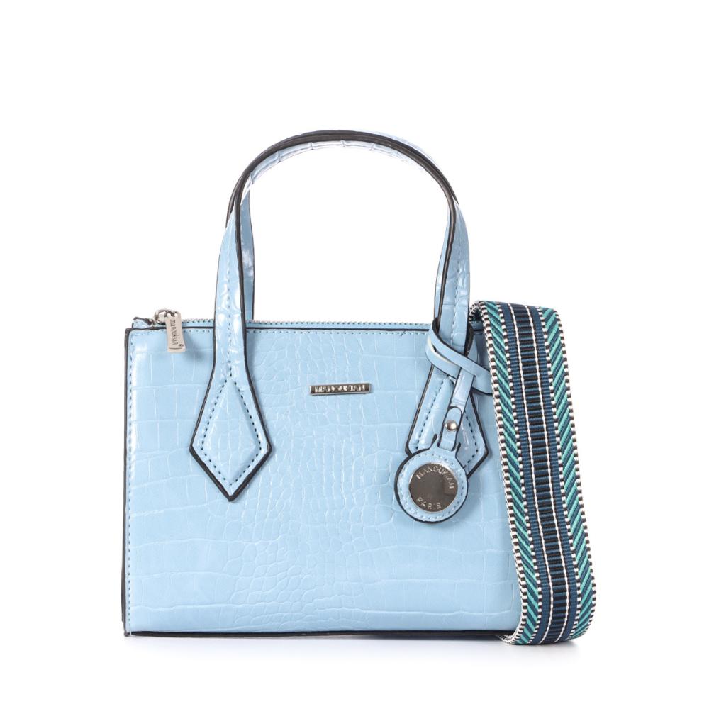 Sac Bandoulière Bleu Femme Manoukian Andy pas cher