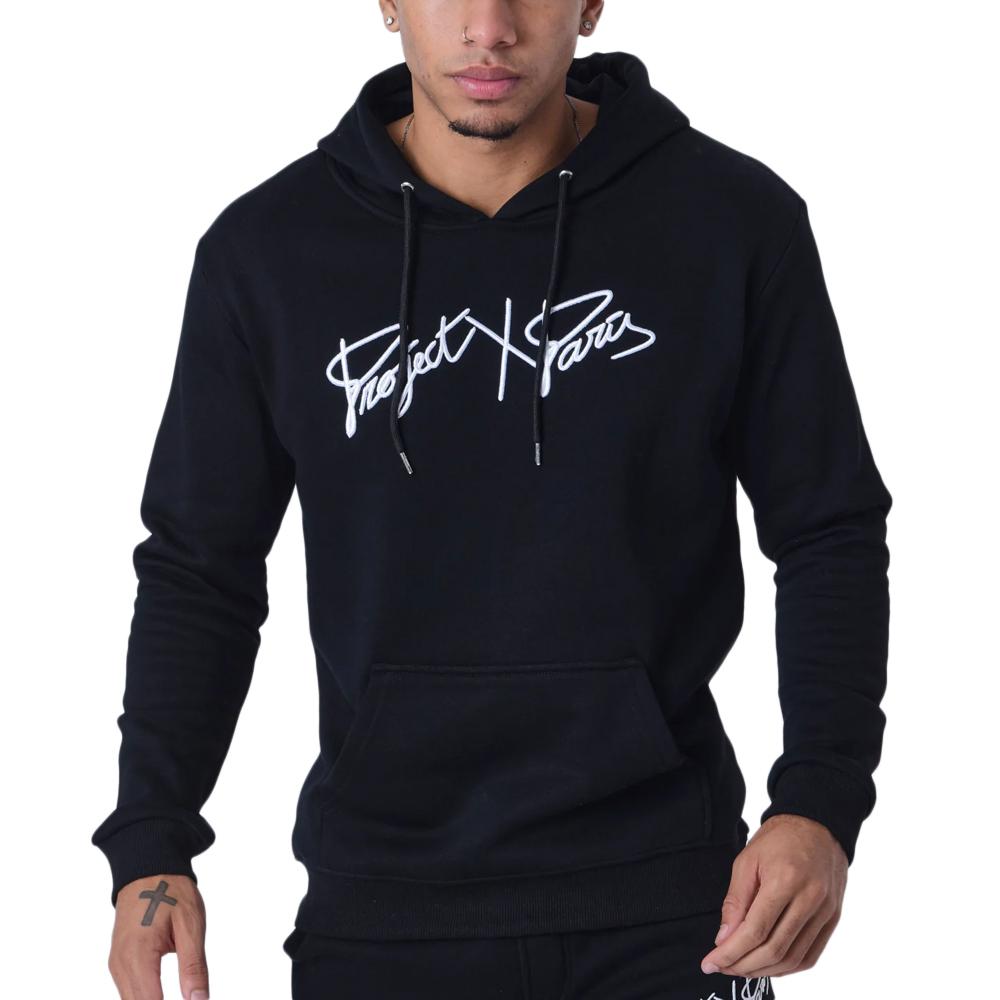 Sweat Noir Homme Project X Paris Basic Full pas cher