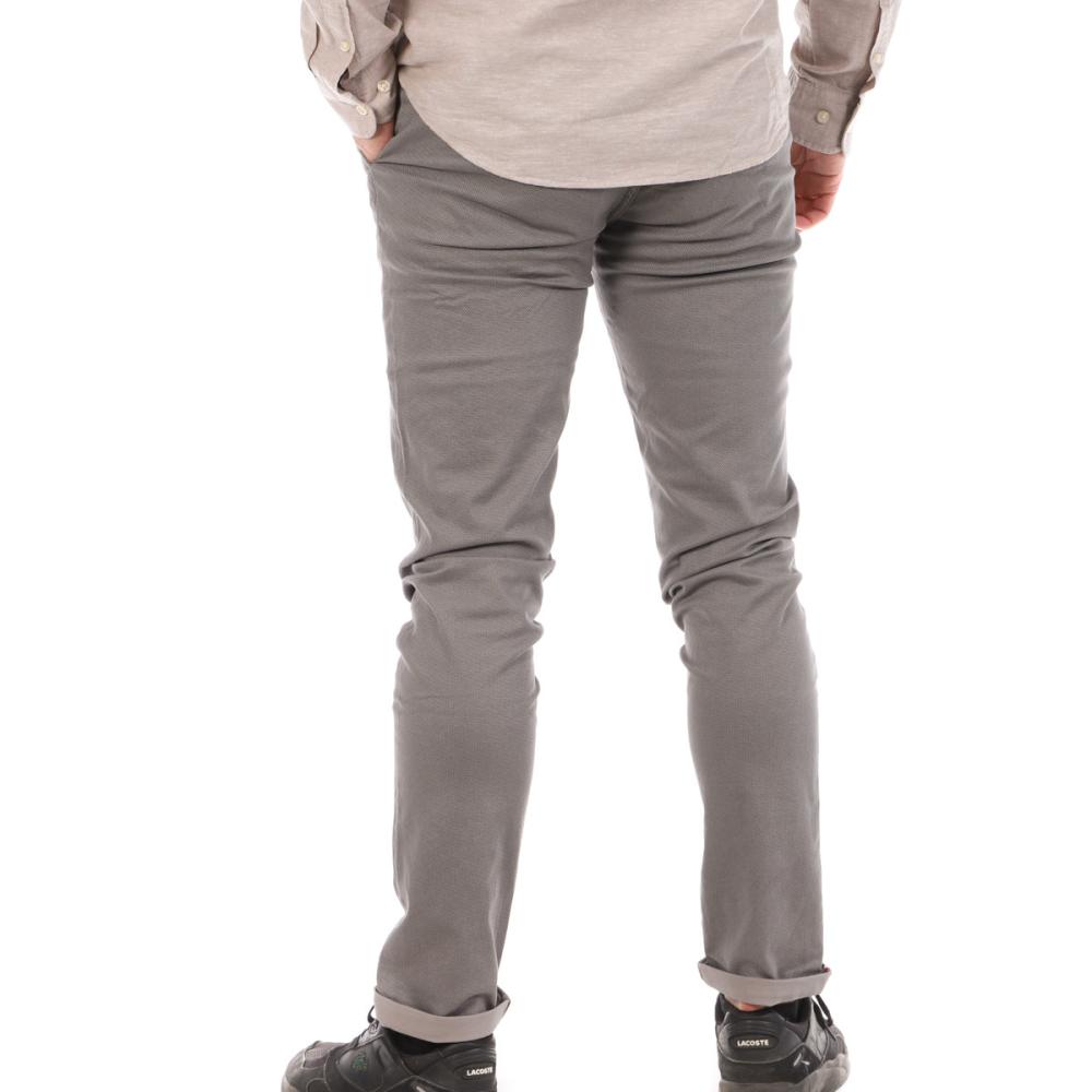 Chino Gris Homme La Maison Blaggio Tamar vue 2