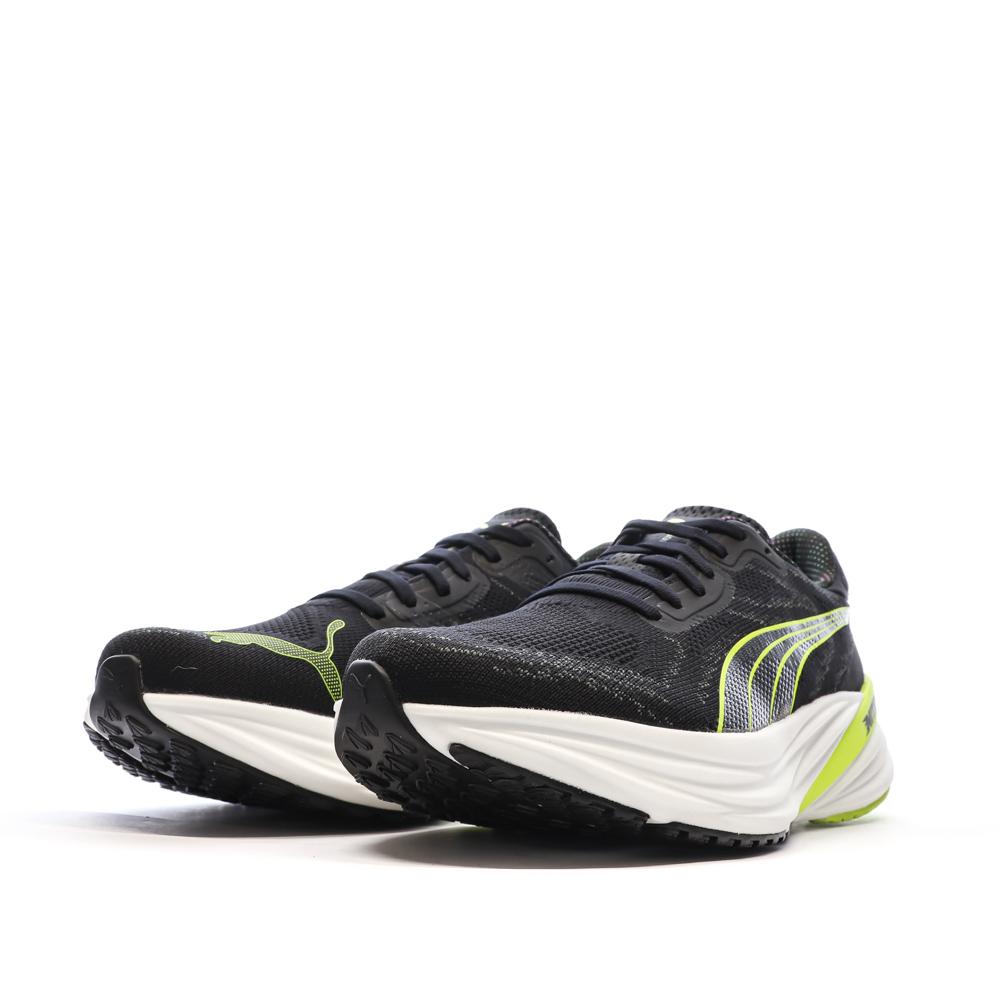 Chaussures de running Noires/Jaunes Homme Puma Magnify vue 6