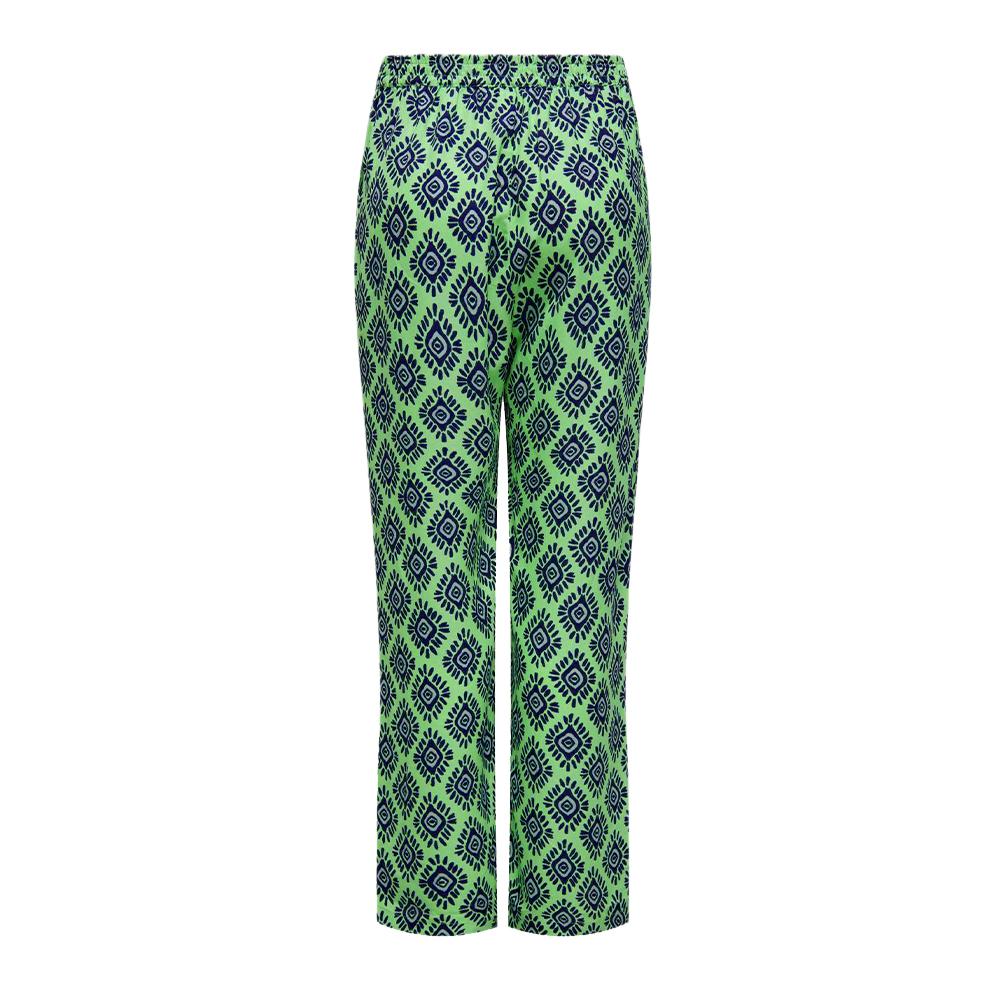 Pantalons fluide Vert Femme Only Palazzo vue 2