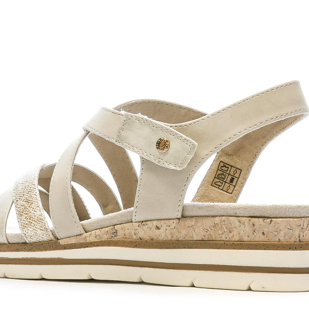 Sandales Beige Femme RELIFE Lalife vue 7