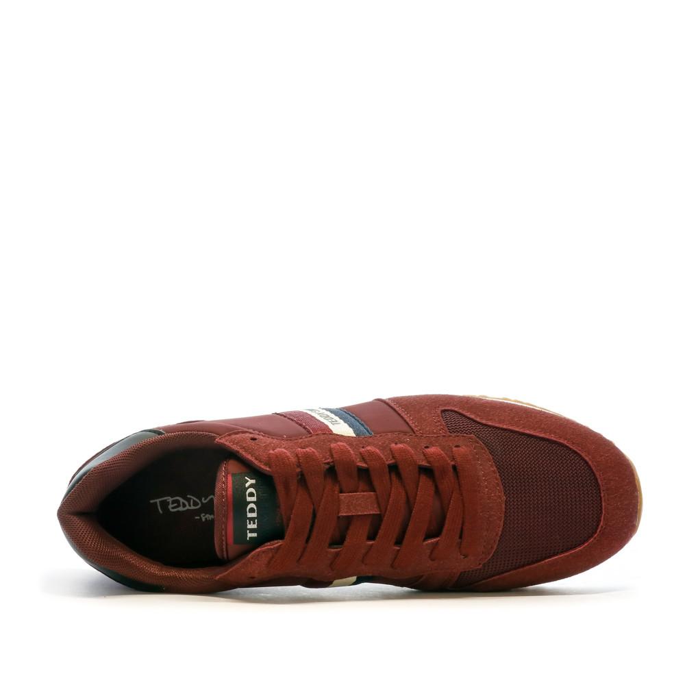 Baskets Rouge Homme Teddy Smith Retro vue 4