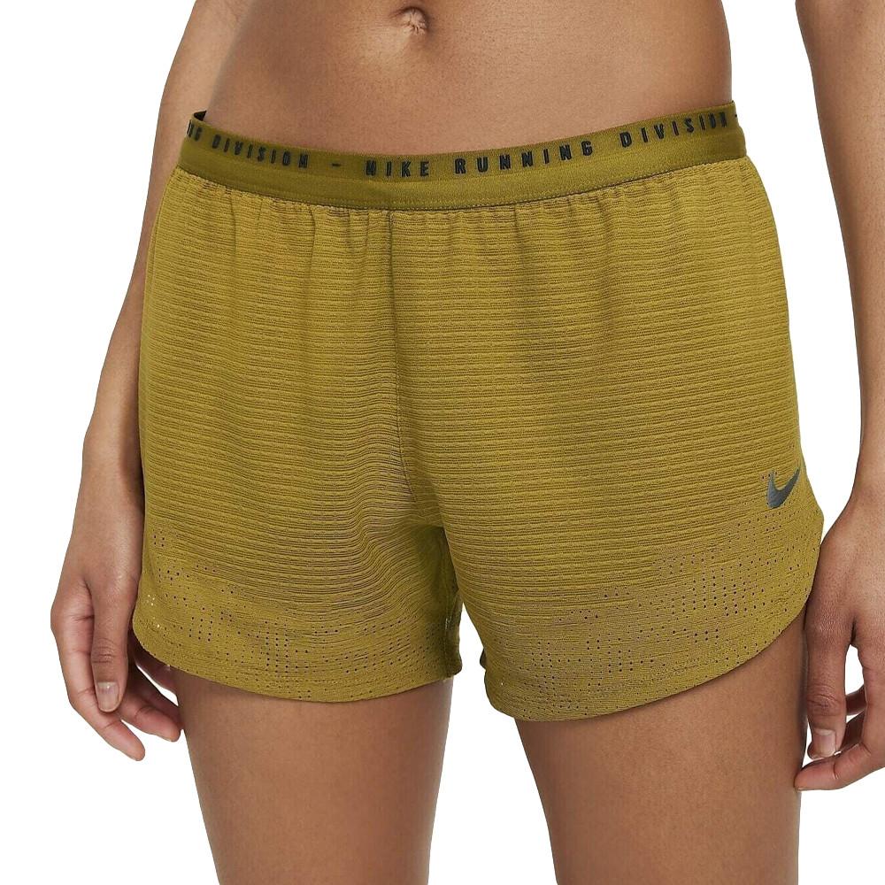 Short de sport Doré Femme Nike Run Division pas cher