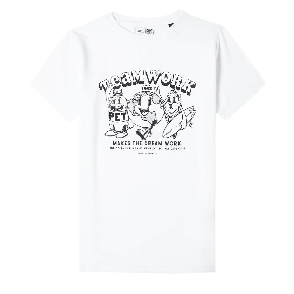 T-shirt Blanc Garçon O'Neill Neo Surf pas cher