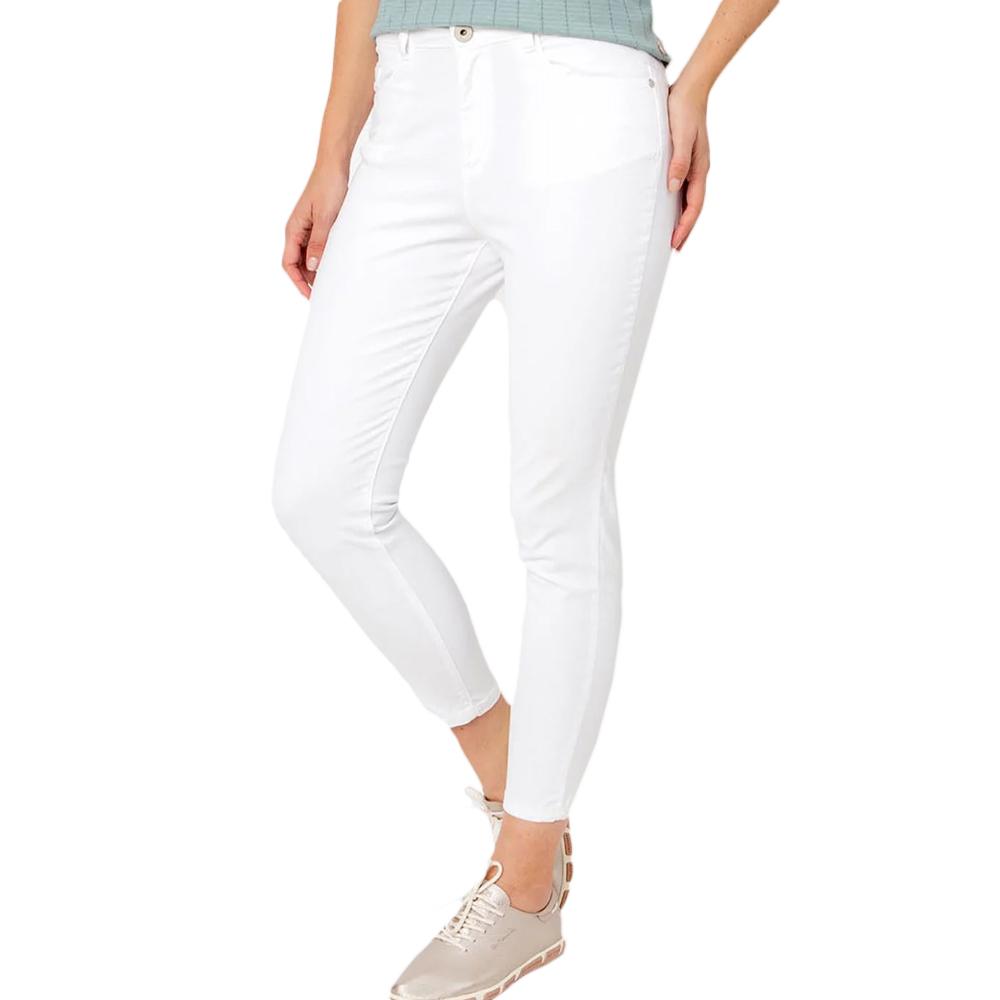 Pantalon Blanc Femme Tbs Leonihui pas cher