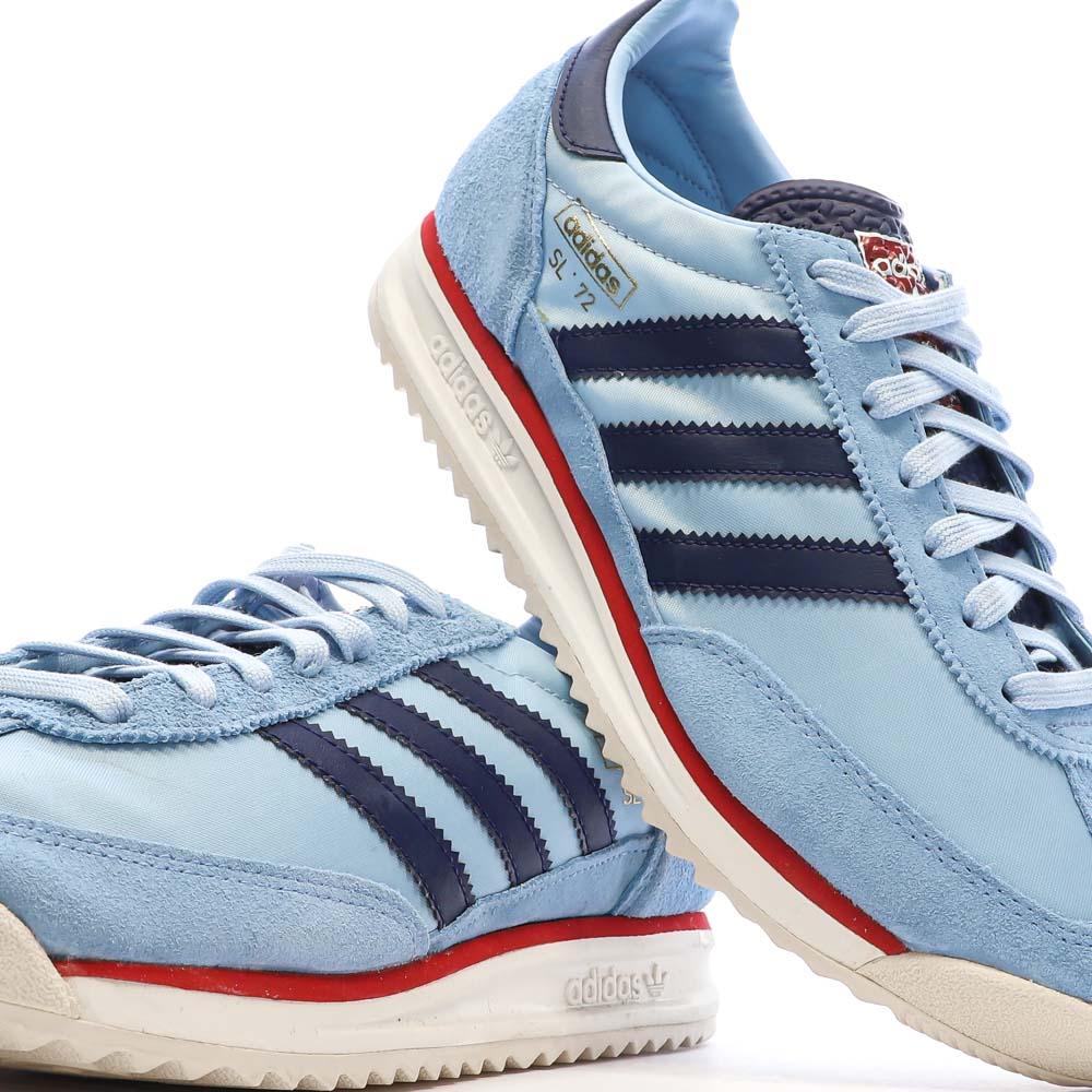 Baskets Bleues Homme Adidas Sl 72 RS vue 7