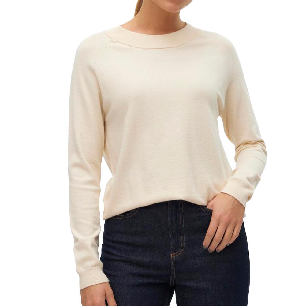 Pull Beige Femme Vero Moda Happiness pas cher