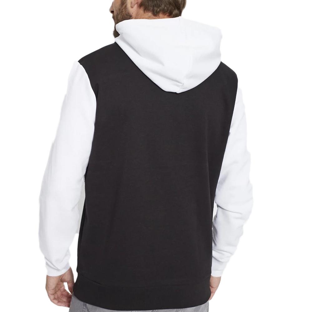 Sweat à capuche Blanc Homme Jack and Jones Blocking vue 2