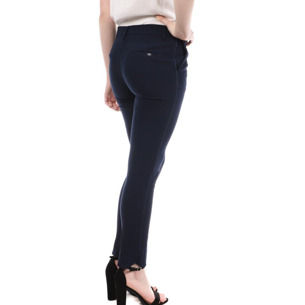 Pantalon Marine Femme Teddy Smith City Slit vue 2