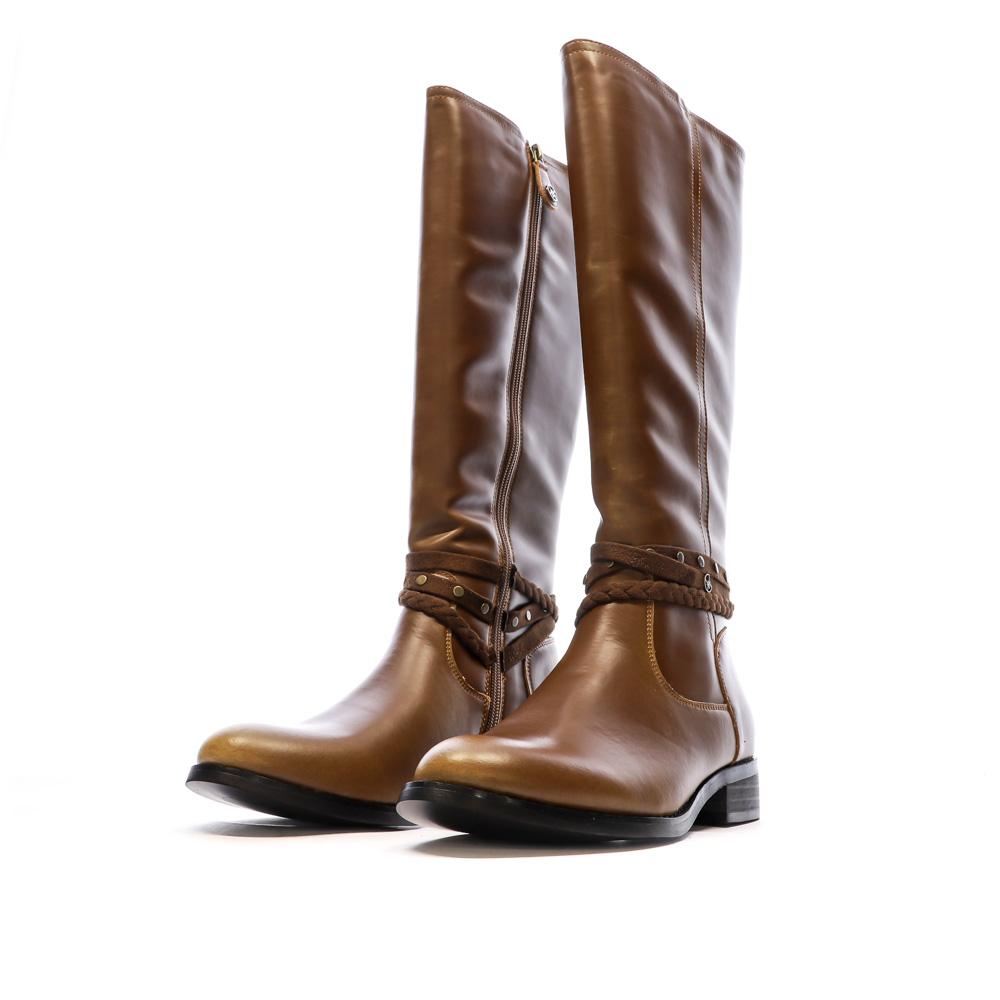 Bottes Marron Femme Chattawak ALABAMA vue 5