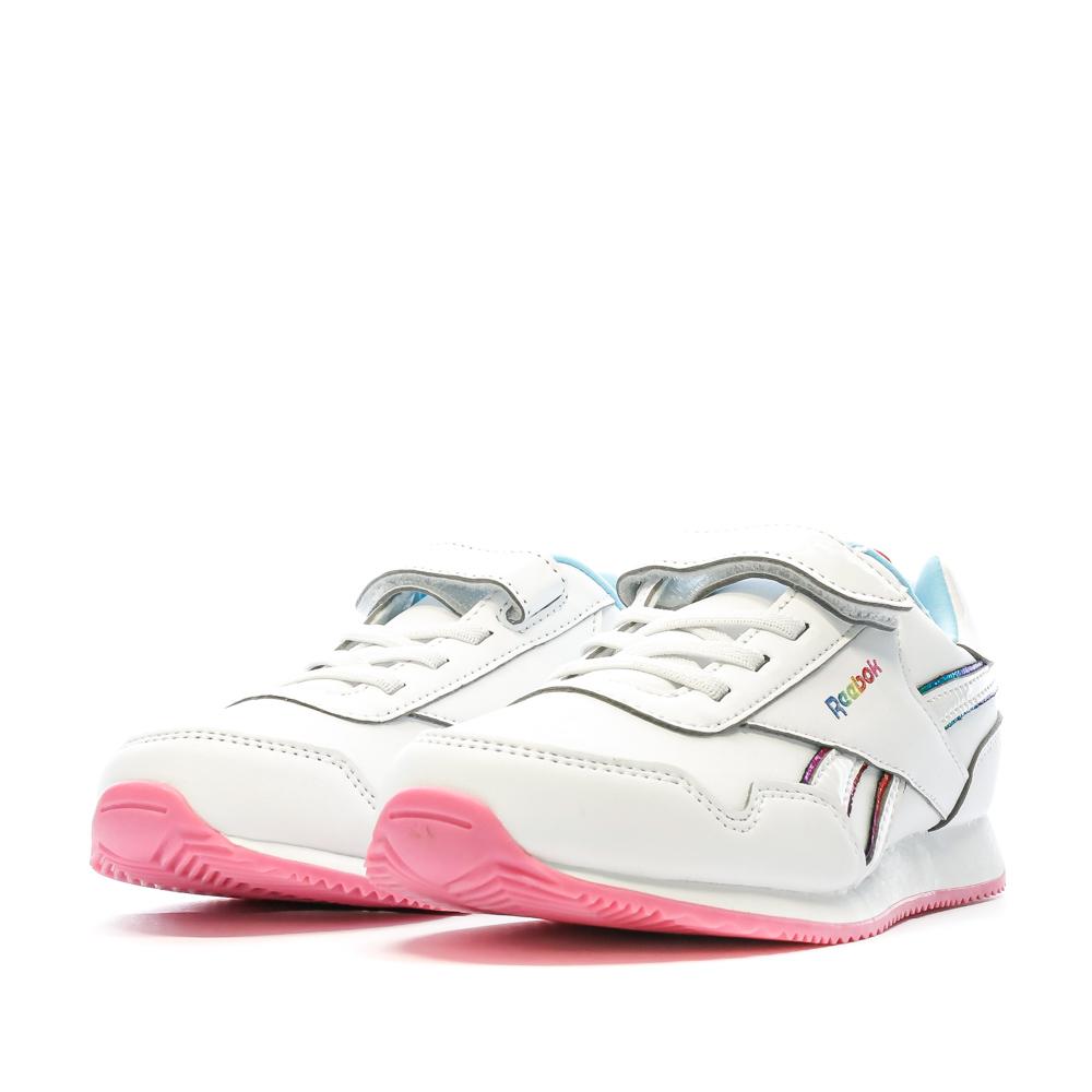 Baskets Blanches Fille Reebok Royal vue 6