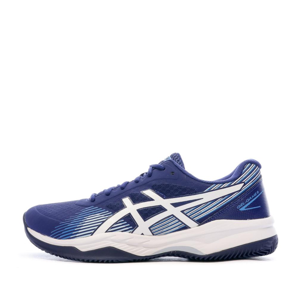 Chaussures de Tennis Bleu Mixte Asics Gel game 8