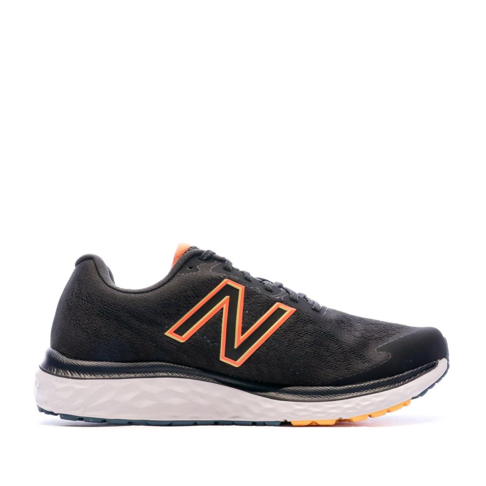 Chaussures de running Noir/Orange Homme New Balance 680v7 vue 2