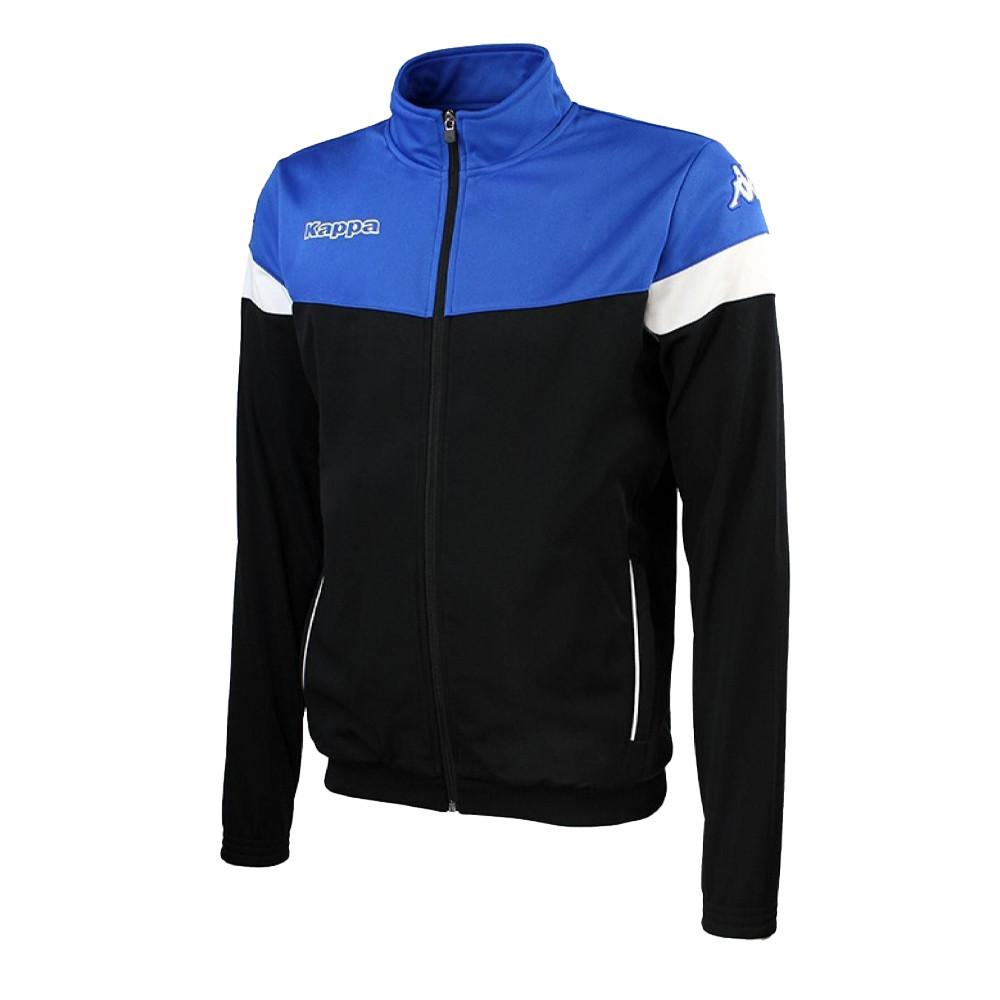 Sweat Noir/Bleu Garçon Kappa Vacone pas cher