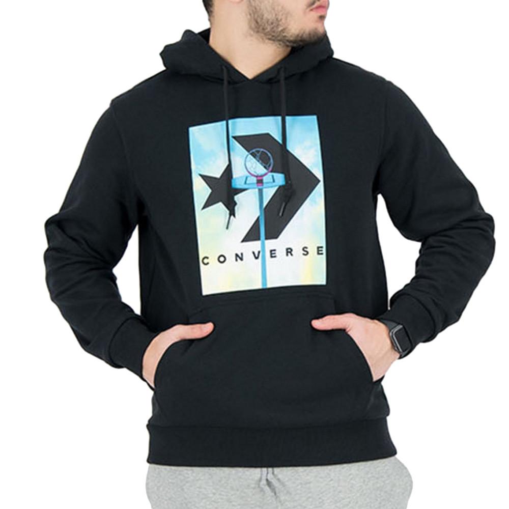 Sweat Noir Homme Converse Hoop Dreamer pas cher