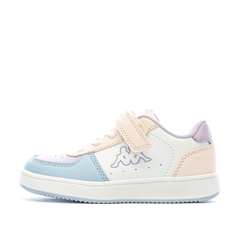 Baskets Rose/Blanc Fille KAPPA Malone pas cher