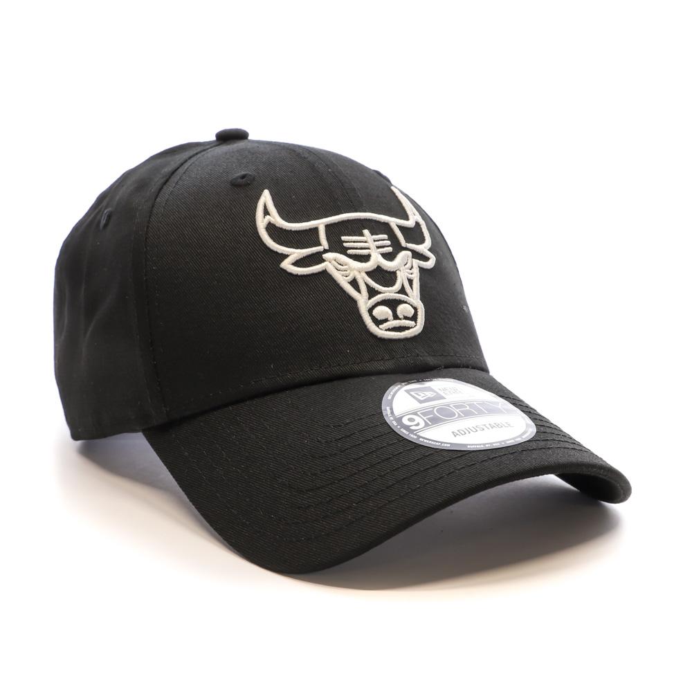 Casquette Noir Homme New Era Nba Essential Outline 940 Chicago Bulls vue 2