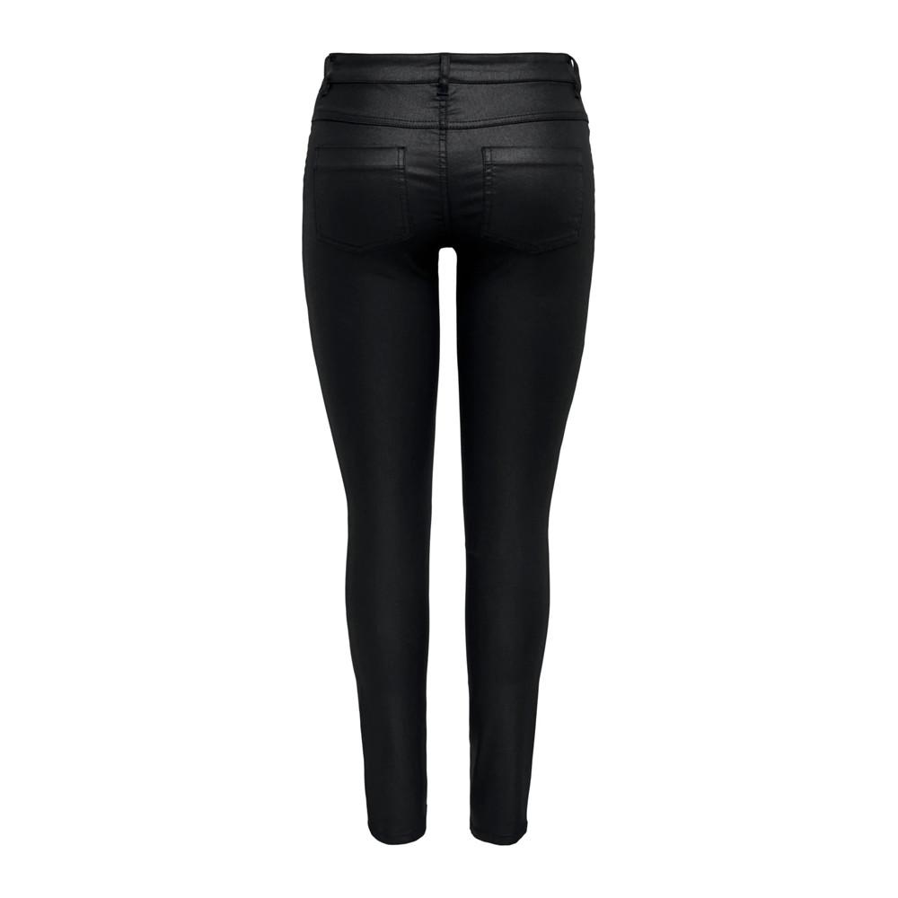 Jean Skinny Noir Femme Only Coated vue 2