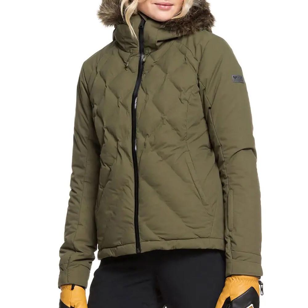 Veste de ski snow Kaki Femme Roxy Breeze Espace des marques