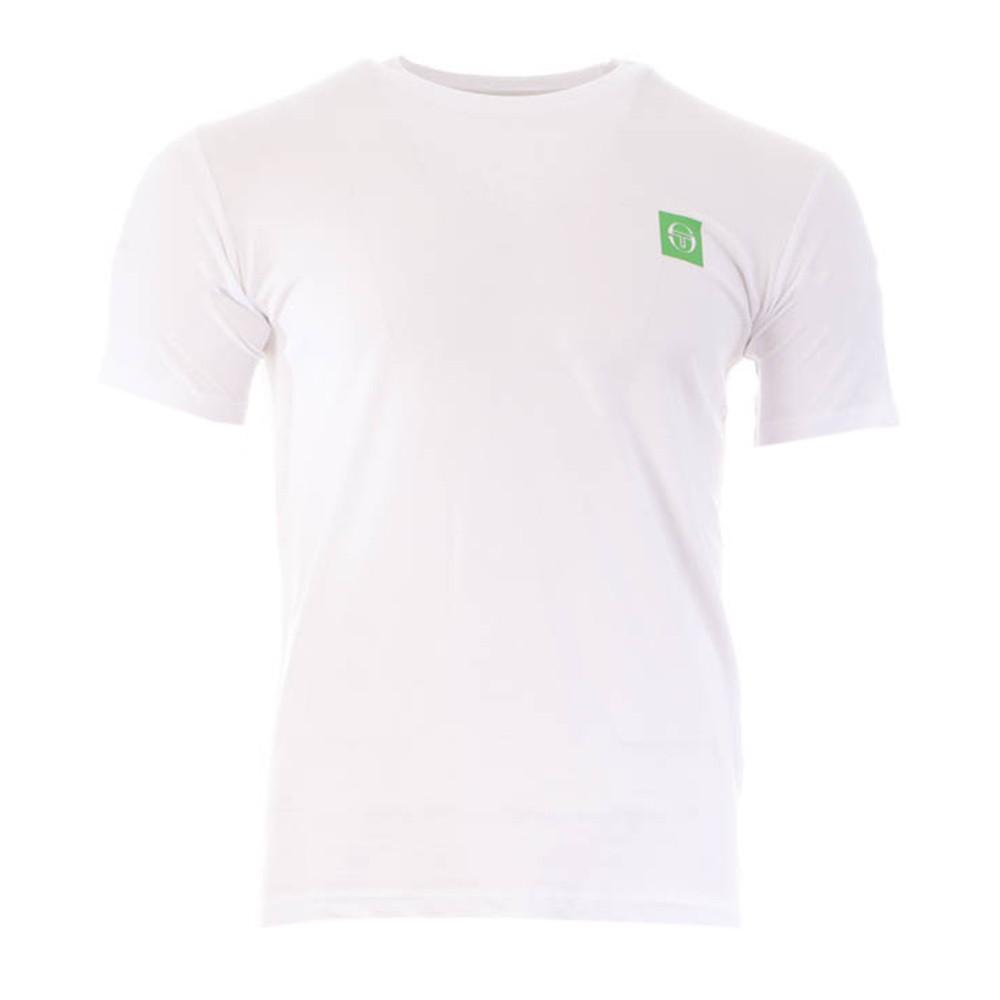 T-shirt Blanc Homme Sergio Tacchini Squared pas cher