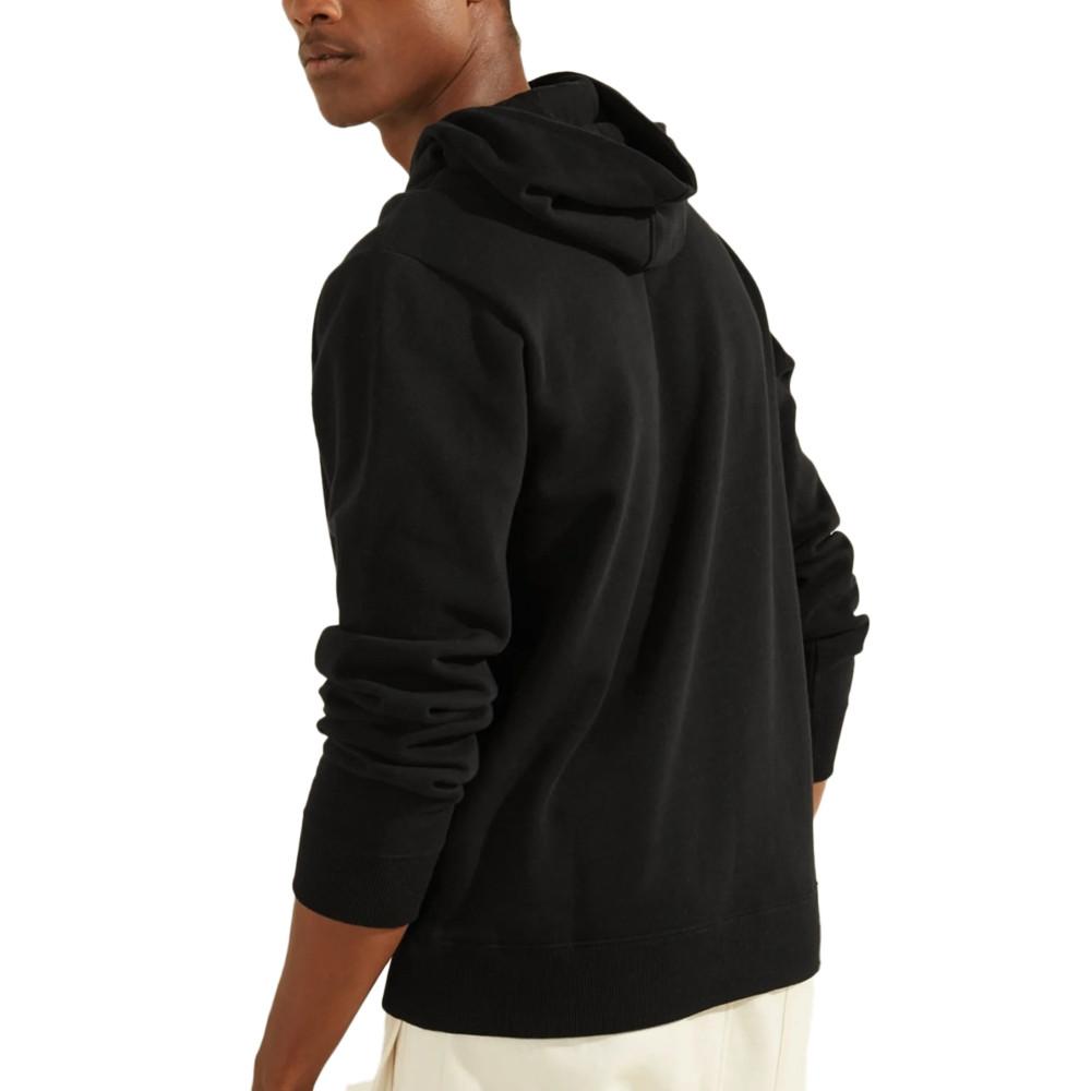 Sweat à capuche Noir Homme Guess Essential vue 2