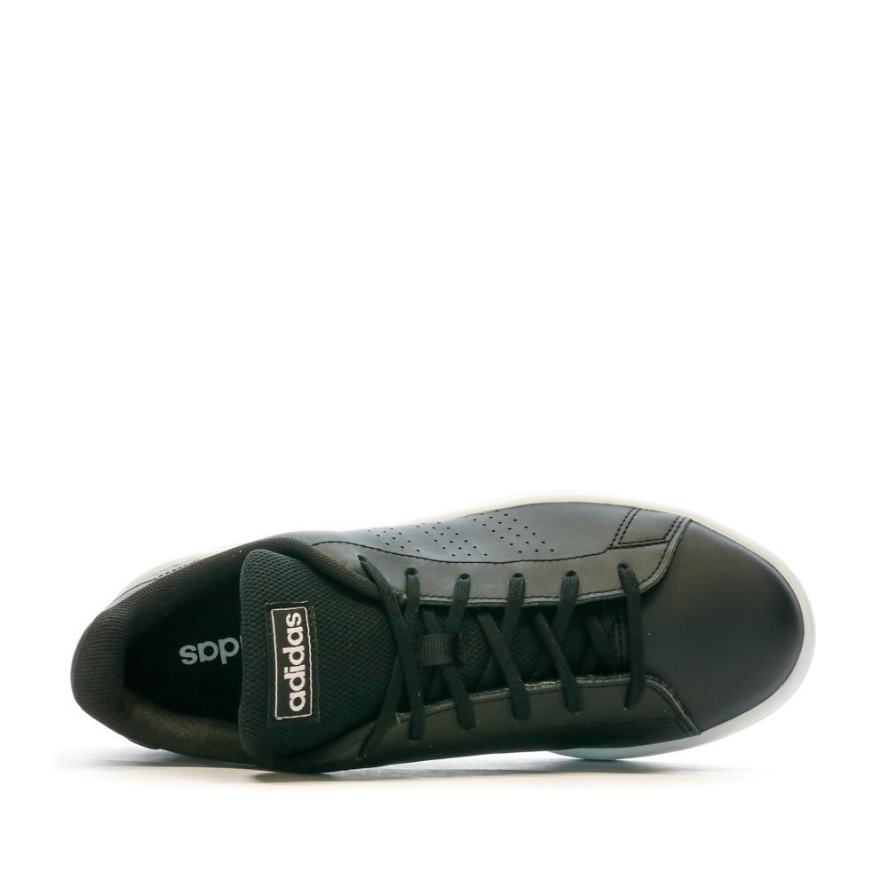 Adidas advantage clean qt femme noir best sale