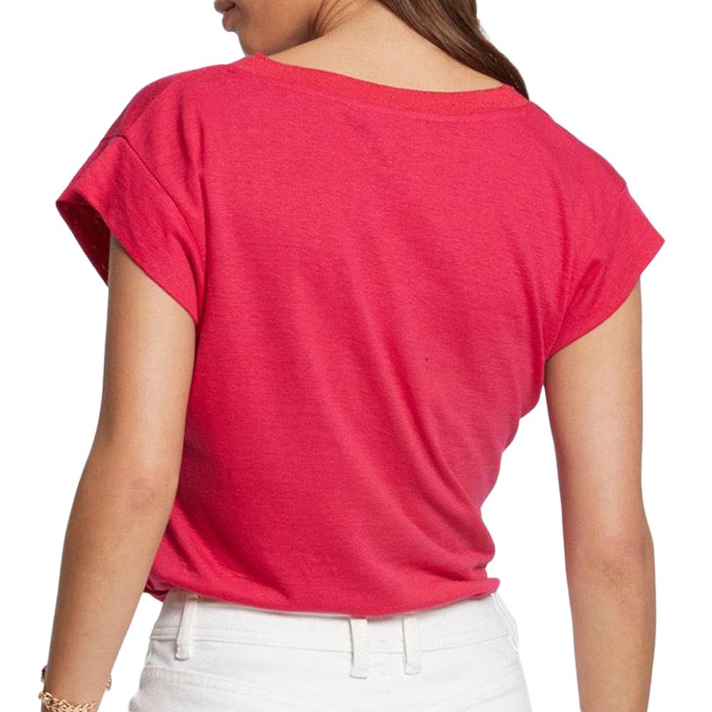 T-shirt Rose Femme Morgan 221 DAME vue 2