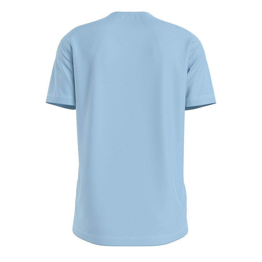 T-shirt Bleu Homme Calvin Klein Jeans Monologo vue 2