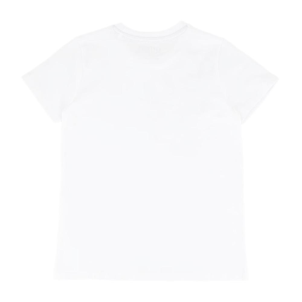 T-shirt Blanc Garçon Guess Groovy vue 2