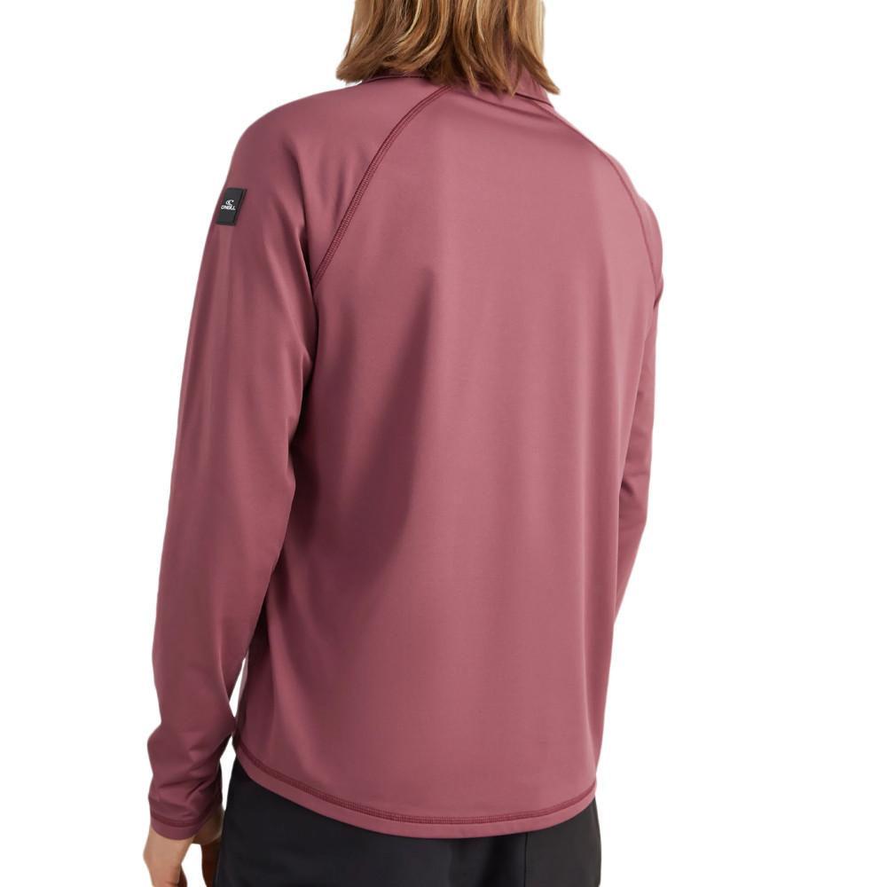 Polaire à Col 1/4 de zip Rose Homme O'Neill Clime vue 2