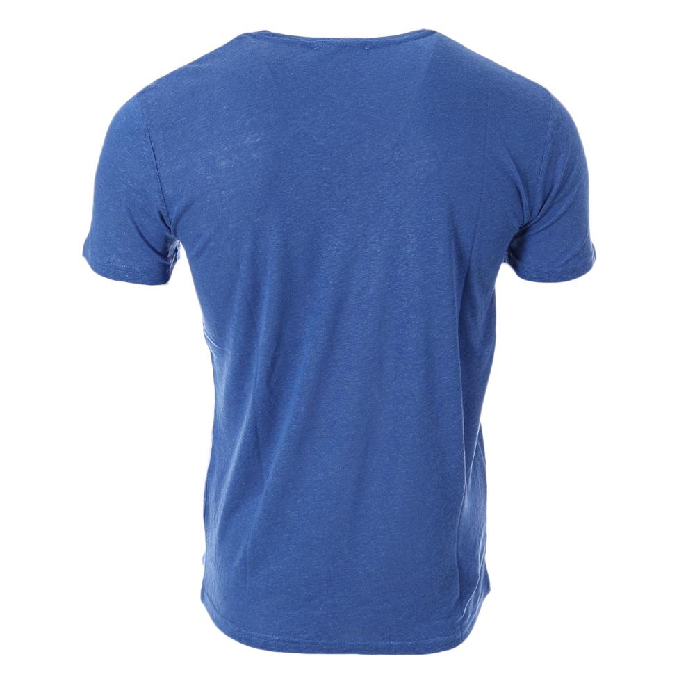 T-shirt Bleu Homme Paname Brothers Tom vue 2