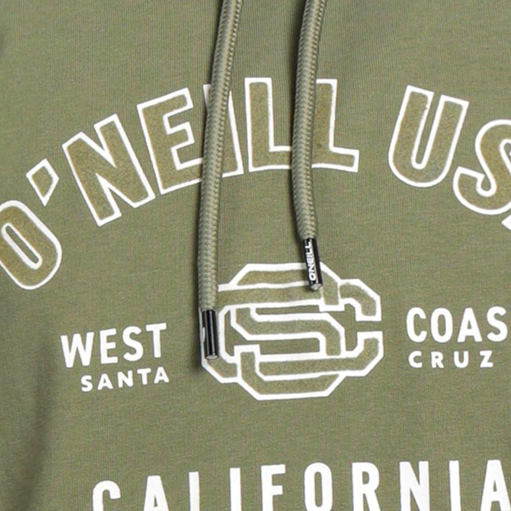 Sweat à Capuche Kaki Homme O'Neill State vue 3