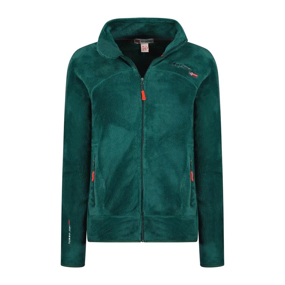 Veste polaire Vert Femme Geographical Norway Upaline pas cher