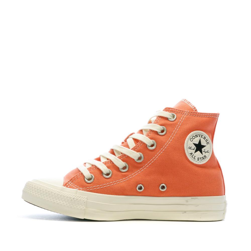 Baskets Corail Femme Converse Bright Madder