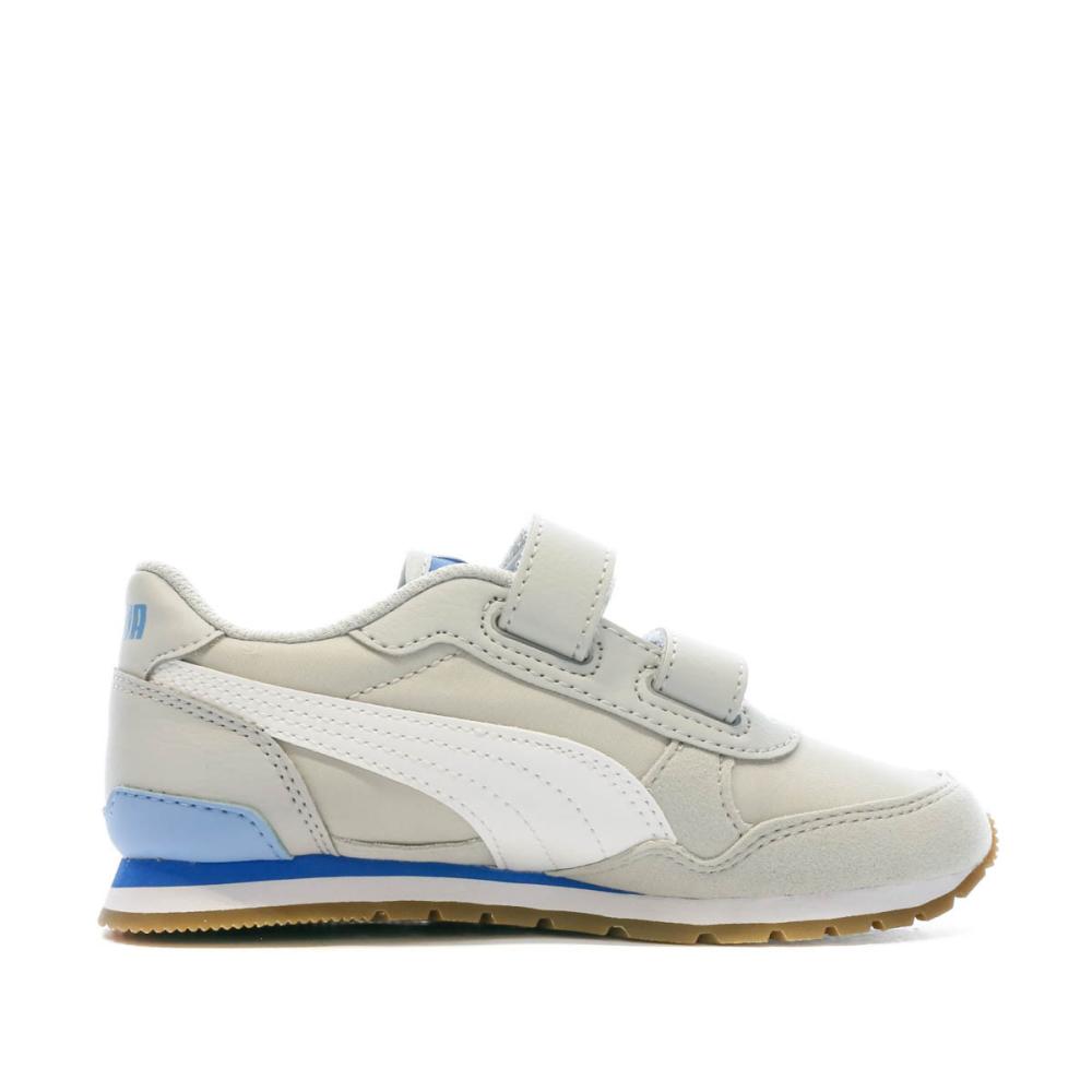 Baskets Grises Garçon Puma Runner vue 2