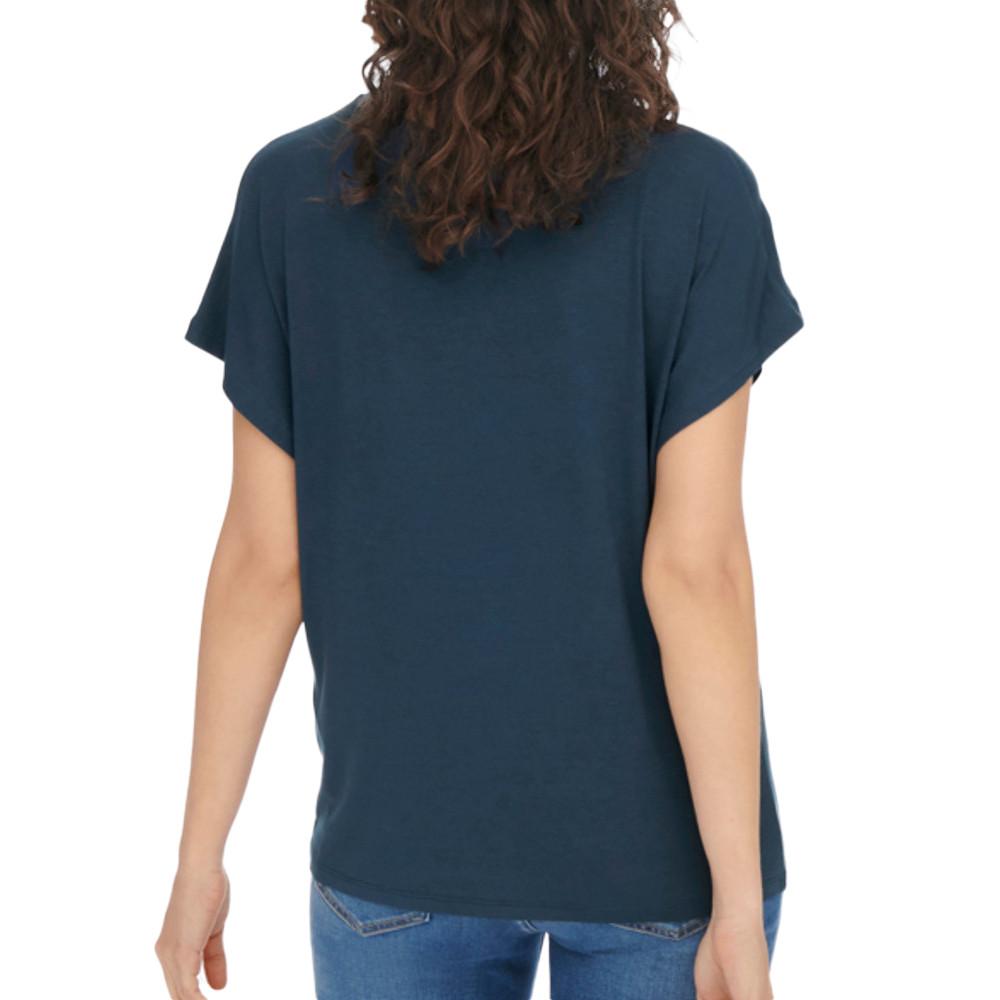 T-shirt Marine Femme JDY Nelly vue 2