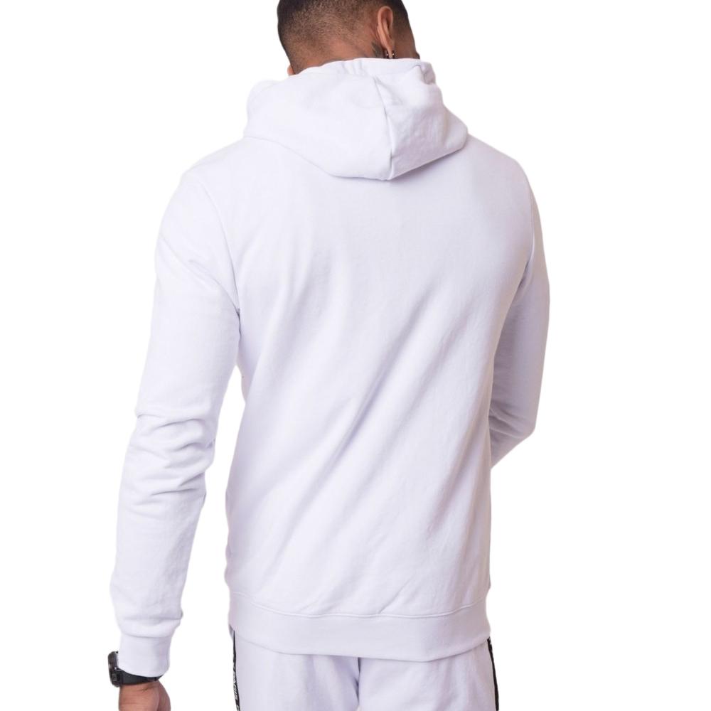 Veste Zippé à Capuche Blanc Homme Project X Paris Basic Zip vue 2