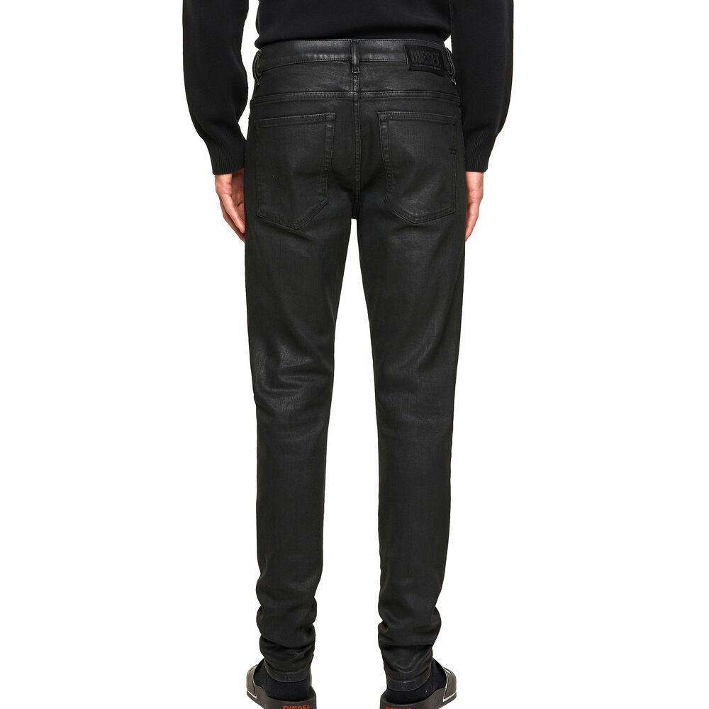 Jeans homme noir huilé hotsell