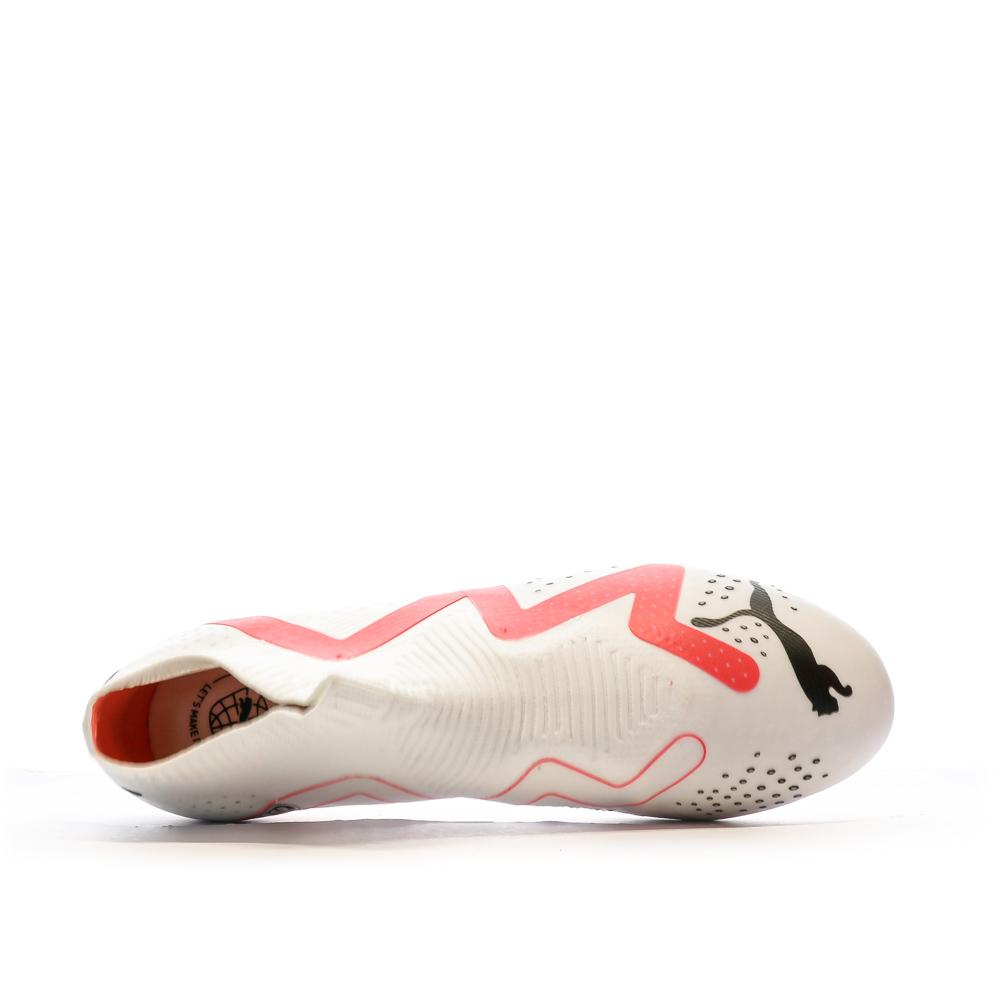 Chaussures de football Blanc/Rouge Homme Puma Future Match vue 4