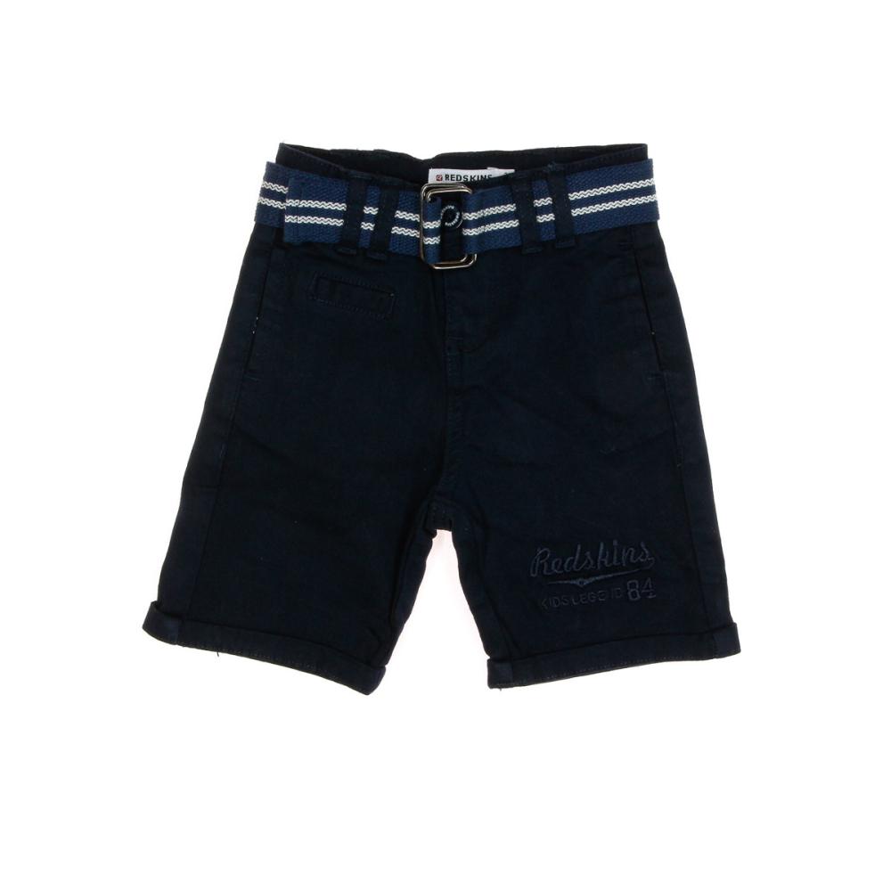 Short Bleu Marine Enfant Redskins pas cher