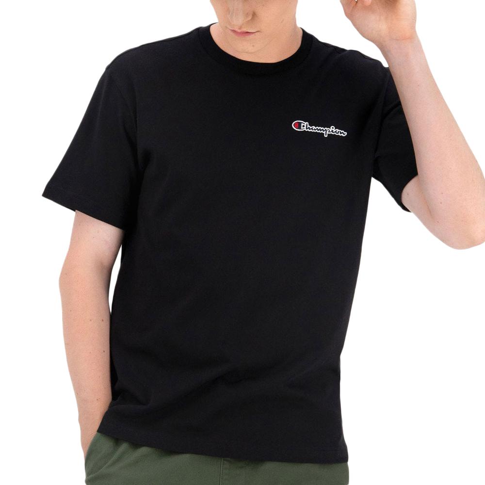 T-shirt Noir Homme Champion 216480 pas cher