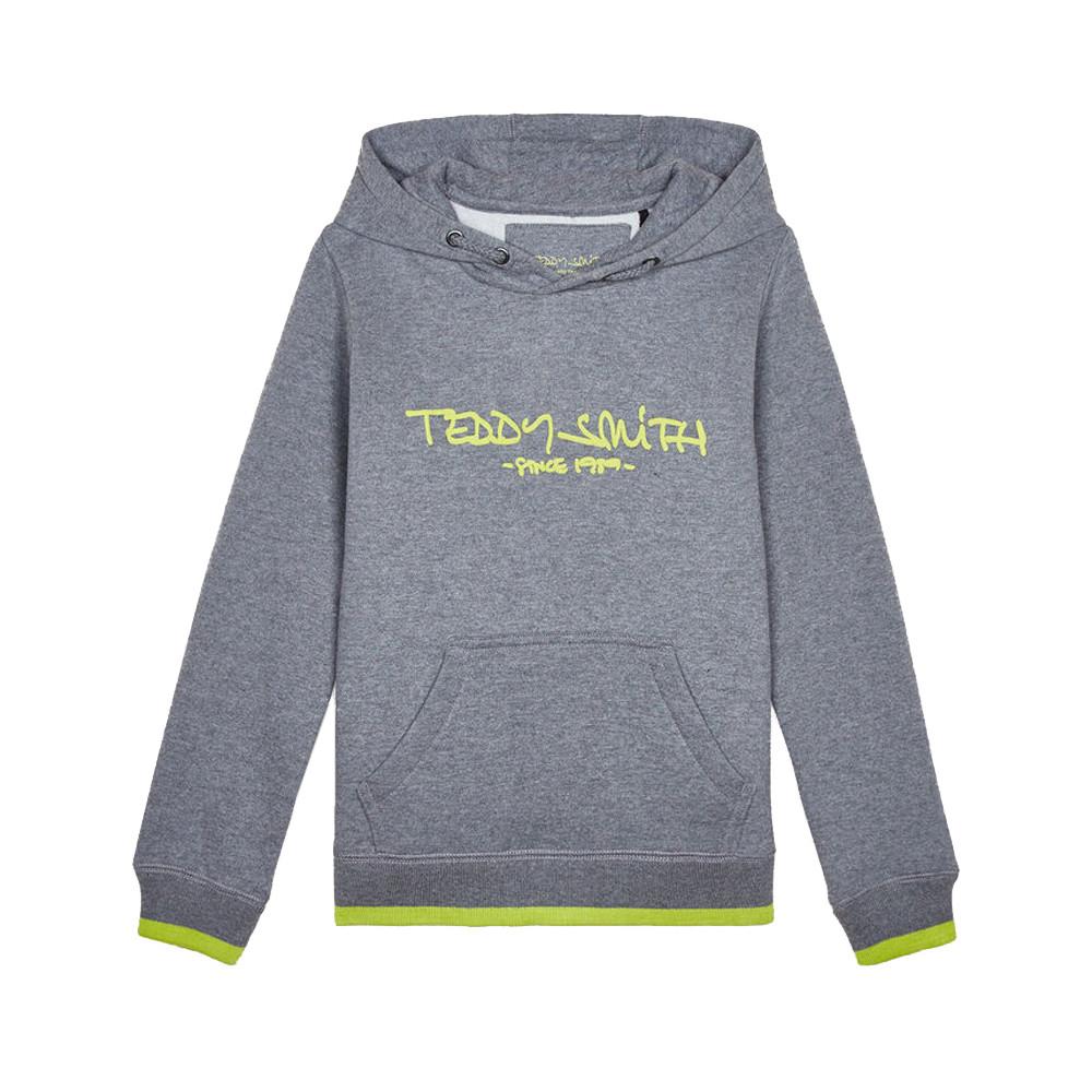 Sweat gris garçon Teddy Smith SICLASS pas cher