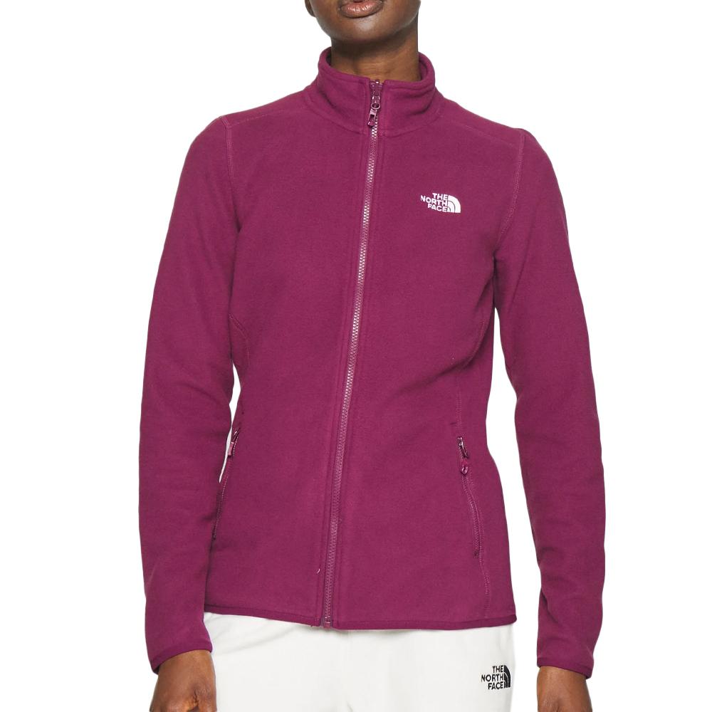 Polaire Violet Femme The North Face Glacier V11 pas cher