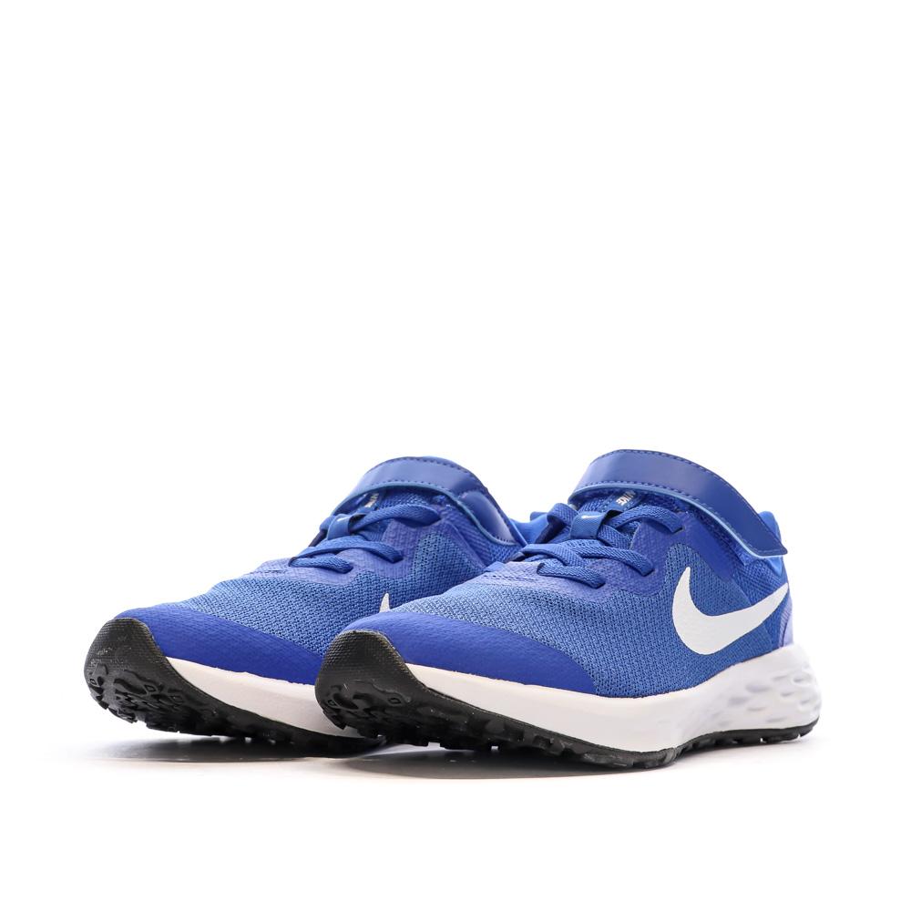 Baskets Bleu Garçon Nike Revolution 6 vue 6