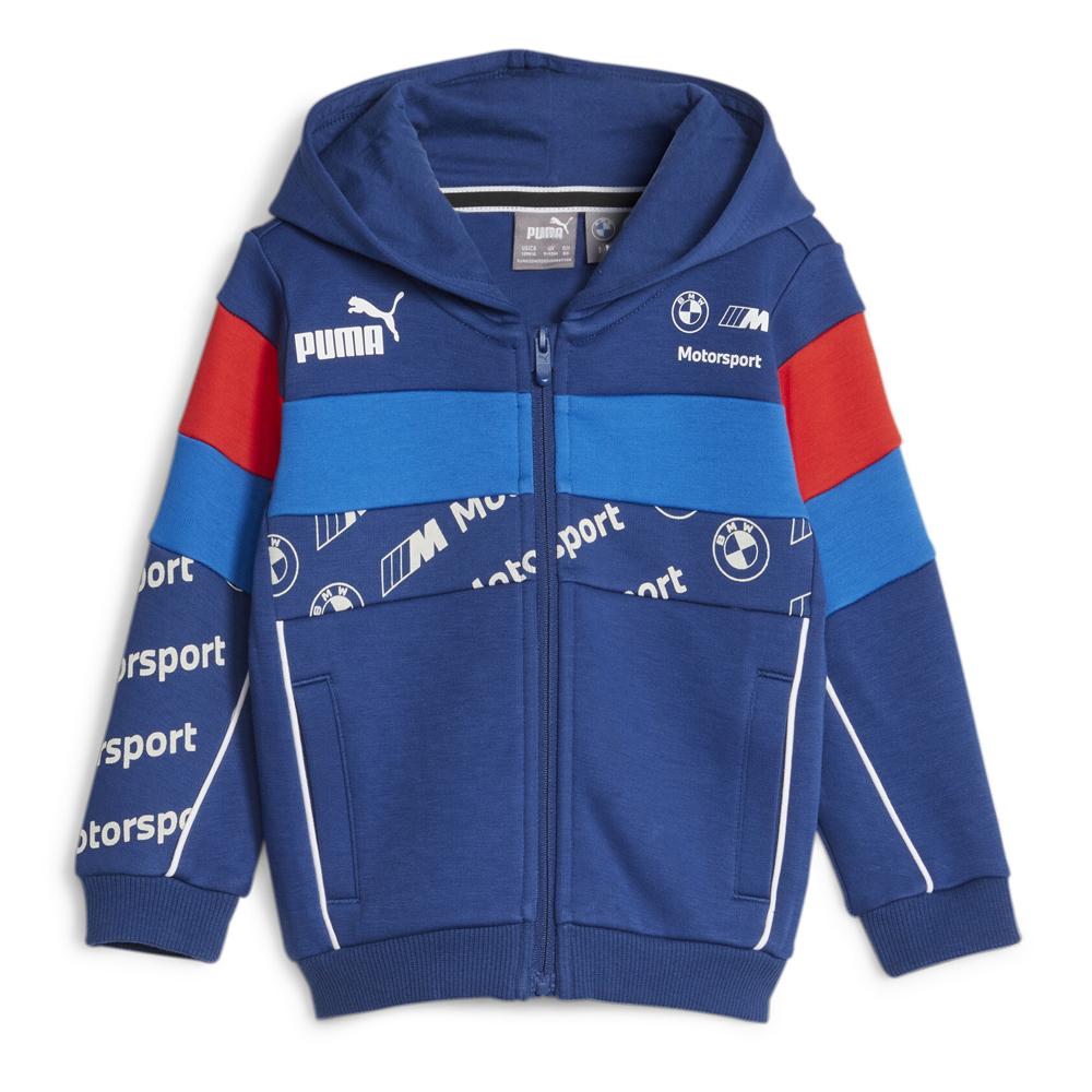 Sweat Zippé Bleu Garçon Puma 623003 pas cher