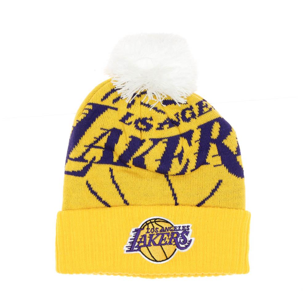 Los Angeles Lakers Bonnet Bleu/Jaune Garçon NBA Collegiate pas cher