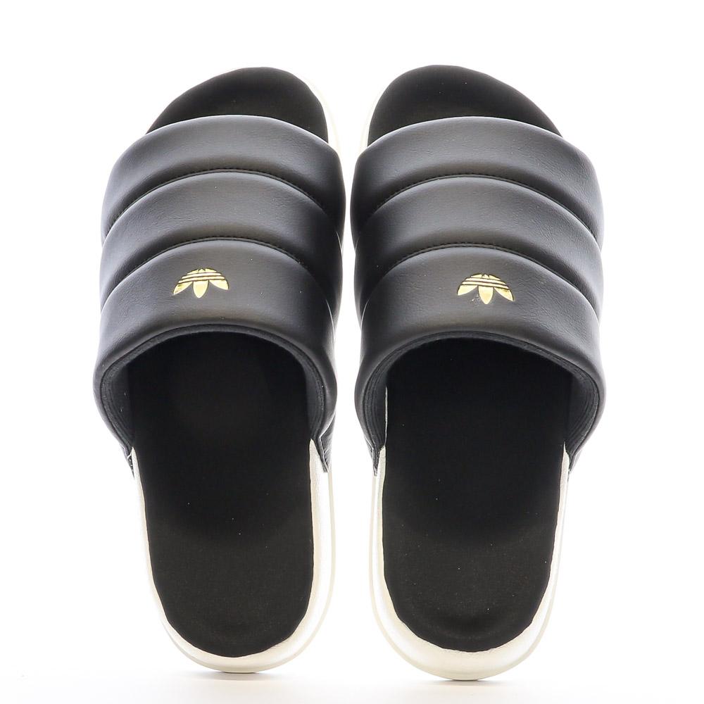 Claquettes Noires Femme Adidas Adilette vue 3