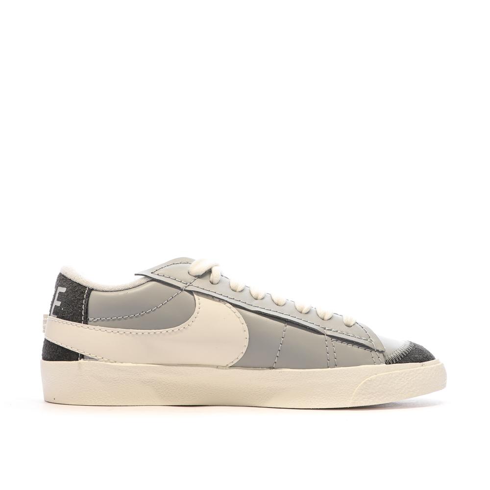 Baskets Gris/Blanc Homme Nike Blazer Low 77 Jumbo vue 2